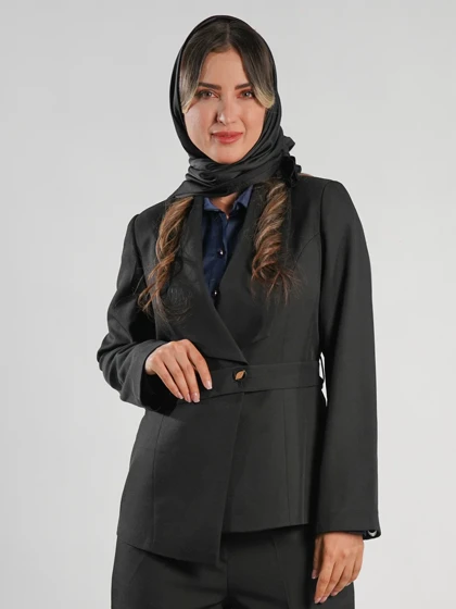 کت شلوار کرپ زنانه کد 3915