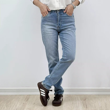 شلوار جین مام فیت 1007493