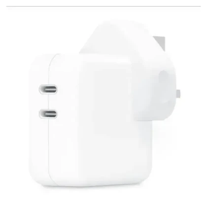 شارژر اصلی آیفون 35 وات Dual USB-C با 18ماه گارانتی