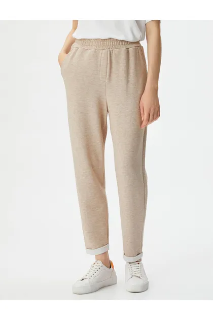 جیب کمر الاستیک شلوار Jogger با جزئیات 4WAK30066EK