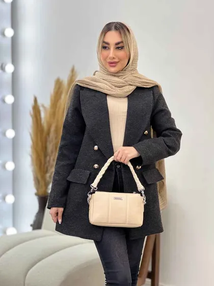 مانتو شنل شش دکمه