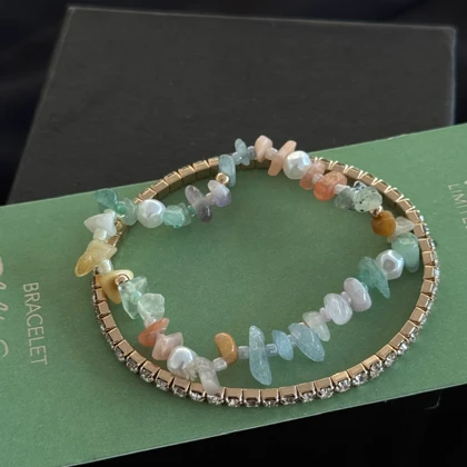 دستبند سنگ طبیعی