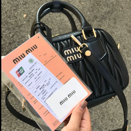 کیف زنانه گلدوزی miu miu مستر وارداتی کد 1093