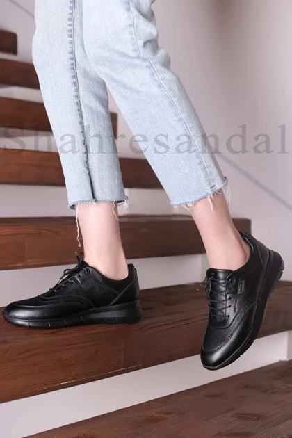 کفش پرسنلی بندی زنانه بوستون