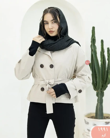 ترنج کت یقه ایستاده آیرال 1991