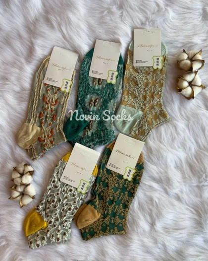 جوراب مچی طرح سنتی طرح 1