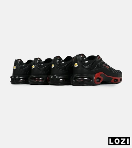 کفش کتانی مردانه و زنانه مشکی قرمز NIKE AirMax Plus TN Ultra