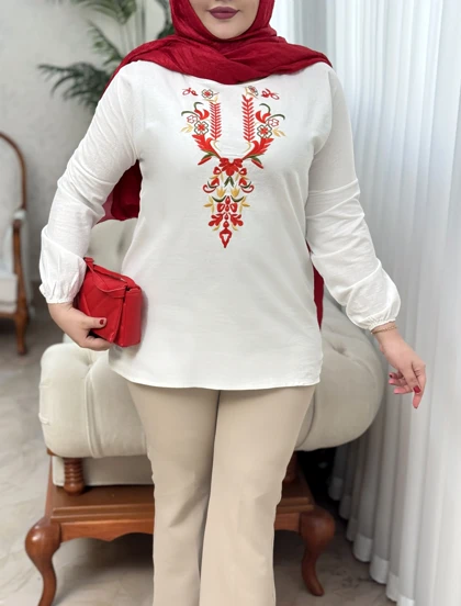 تونیک گلدوزی ژینا 3209