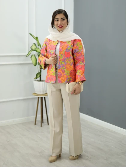 کت ژاکارد لامیا