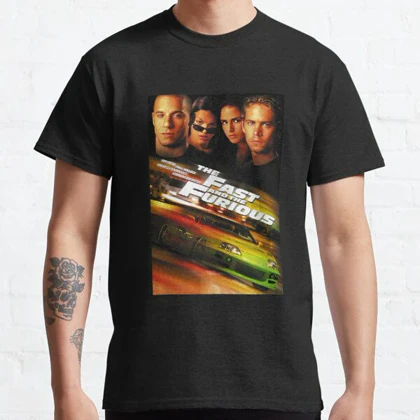 تیشرت سریع و خشن تیشرت Fast & Furious طرح fast figured