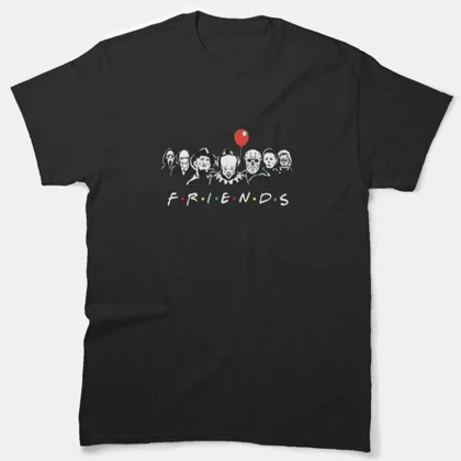 تیشرت سریال فرندز طرح هالوینfriends کد 92516