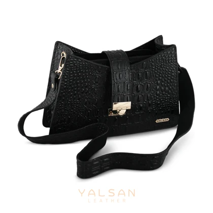 کیف دوشی زنانه چرم یلسان مدل آنجلا 138-GAN