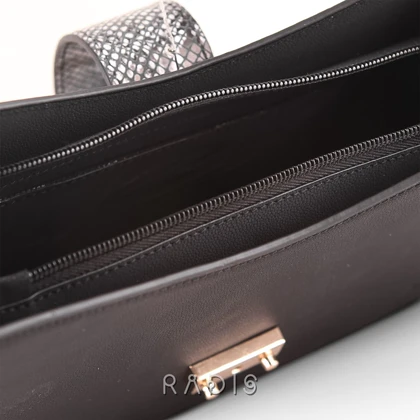 کیف دوشی زنانه چرم رادیس مدل Angela کد 138-M.RTL