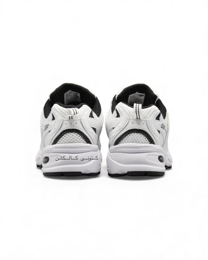 کتانی ویتنامی نیوبالانس 530 سفید مشکی New balance 530 White/Black