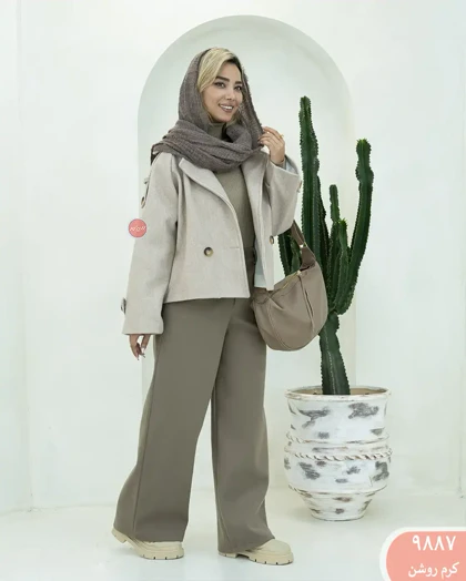 کت فوتر دو دکمه 9887