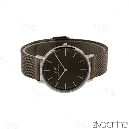 ساعت دنیل ولینگتون مردانه بندحصیری نوک مدادی 104812