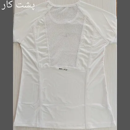 بلوز ورزشی زنانه فینگردار پشت تور 36 38