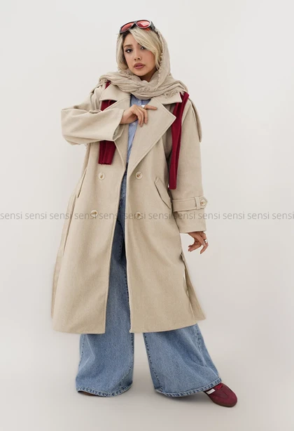 پالتو فوتر آستر دار کد1005021