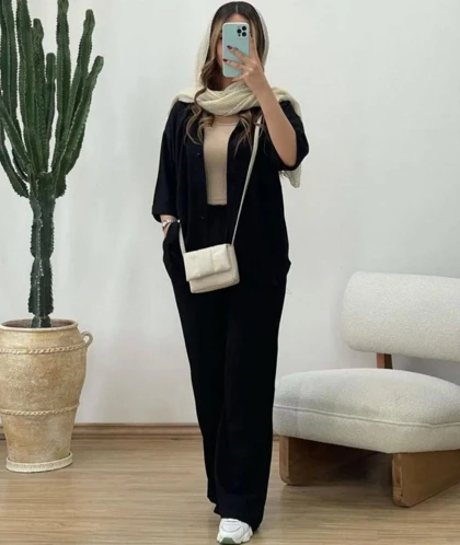 ست تابستانه نیوشا کراش کوک دوزی