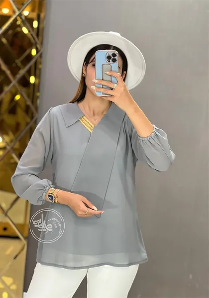 شومیز حریر مدل آناشید