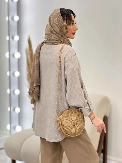 شومیز سه دکمه فریماه