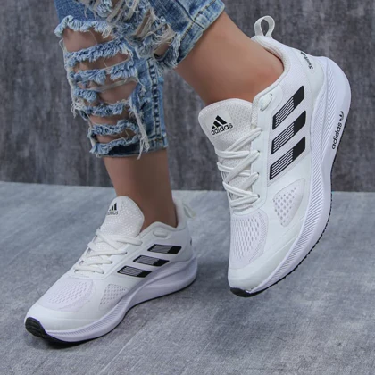 کتانی اسپرت مردانه و زنانه مدل آدیداس ADIDAS رنگ سفید