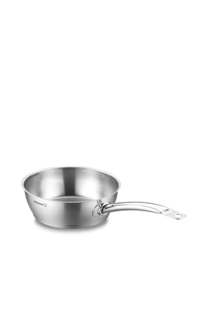 تابه سرخ‌کردنی KORKMAZ مدل A1175 استیل - متالیک
