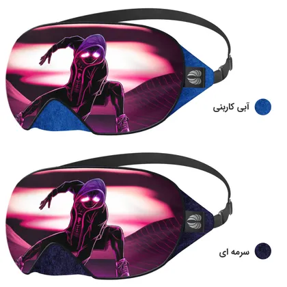 چشم بند بچگانه کاوا ماسک مدل مرد عنکبوتی کد46