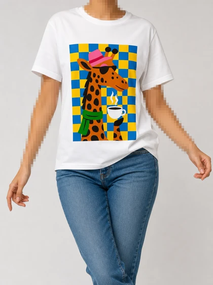 تیشرت زرافه 1244