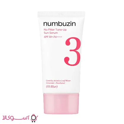 سرم ضدآفتاب نامبوزین مدل TONE-UP رنگ 01blur حجم 50 میل