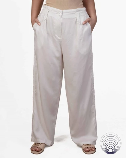 شلوار پارچه‌ای زنانه Bershka