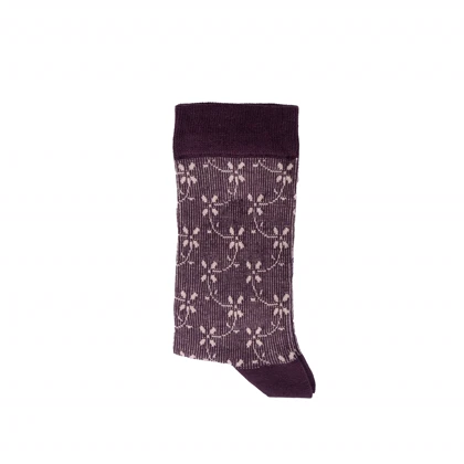 جوراب ساق بلند طرحدار زنانه مدل wo4031