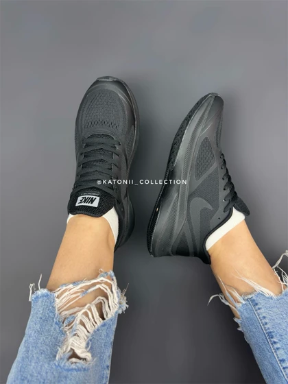 کتانی ویتنامی نایک گاید 10 رانینگ تمام مشکی Nike Guide 10 Running Black