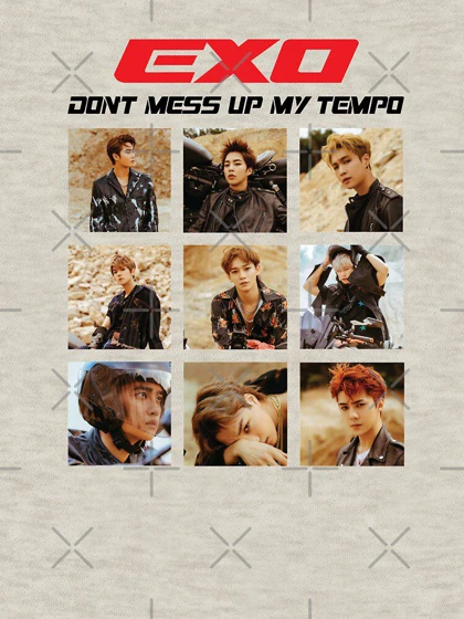 تیشرت اکسو | EXO Don't Mess Up My Tempo کد 227854