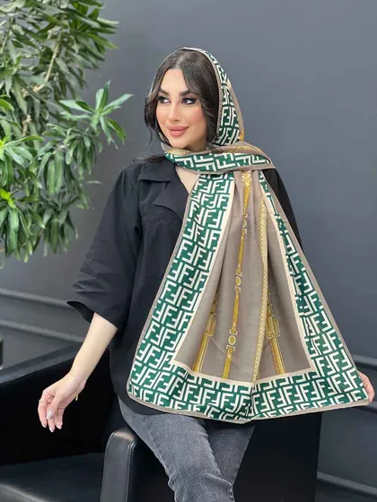 شال طرح فندی