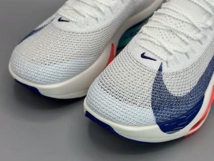 کتانی نایکی آلفا فلای سفید آبی صورتی/Nike Alpha fly