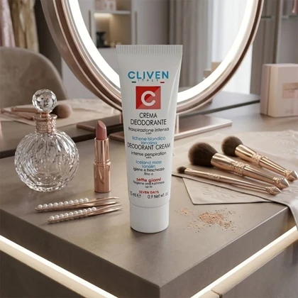 کرم دئودورانت و ضد تعریق کلیون Cliven اصل مدل Seven Days حجم 25ml