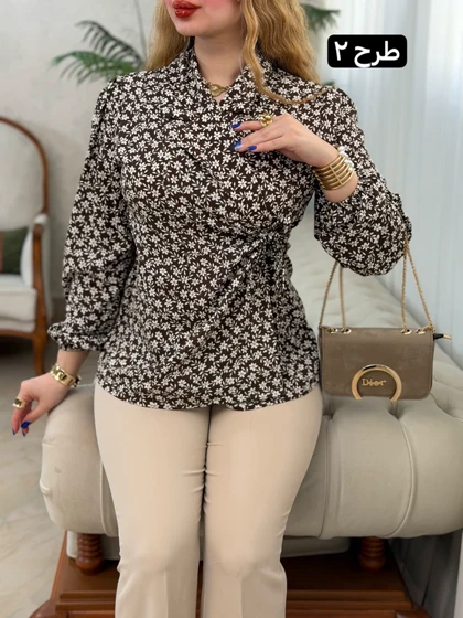 تونیک الیزه بغل گره 3786