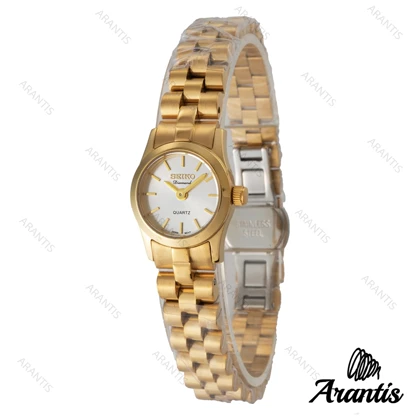 ساعت زنانه سیکو Diamond طلایی w-10202