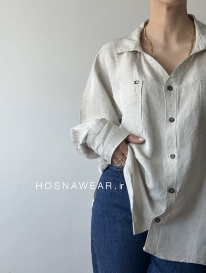 شومیز لینن تامی TOMMY