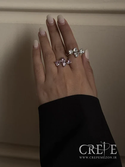 انگشتر دولاین پاپیون