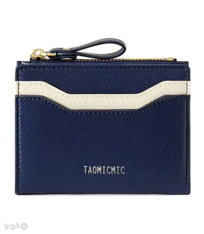 کیف پول زنانه تاشو زیپ‌دار Taomicmic تائومیک میک کد Y8964 ساده