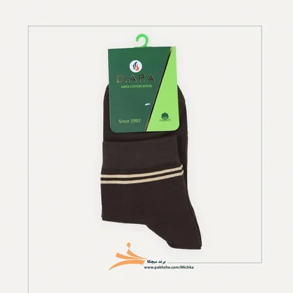 جوراب نیم ساق نخ پنبه مردانه برند میچکا