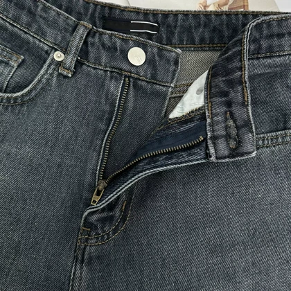 شلوار جین نیم بگ 1007270