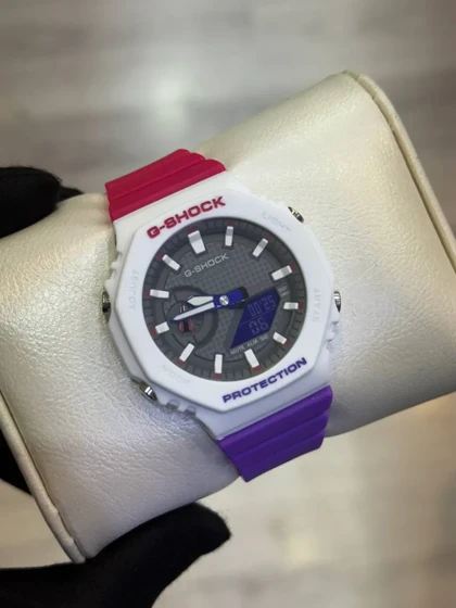 ساعت جی شاک 2100 سرخابی بنفش