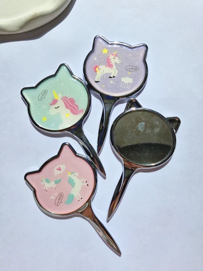 آینه دسته دار فانتزی - کد 459