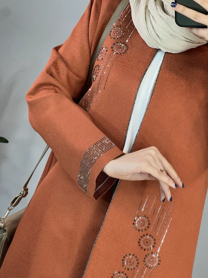 مانتو مجلسی سنگ دوزی