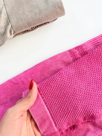 لگ ورزشی سیملس پشت چروک سنگشور خط‌دار