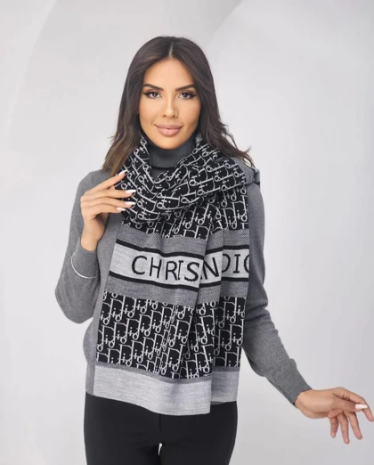 شال بافت دورو زنانه وارداتی