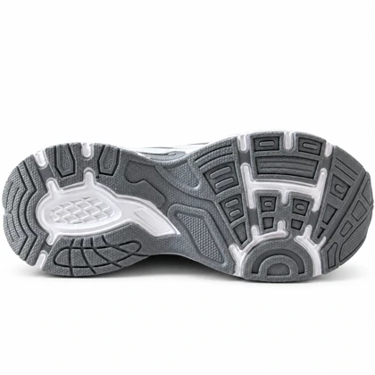 کتانی اسپرت مردانه مدل نایک Nike V5K رنگ سفید طوسی کد 51507